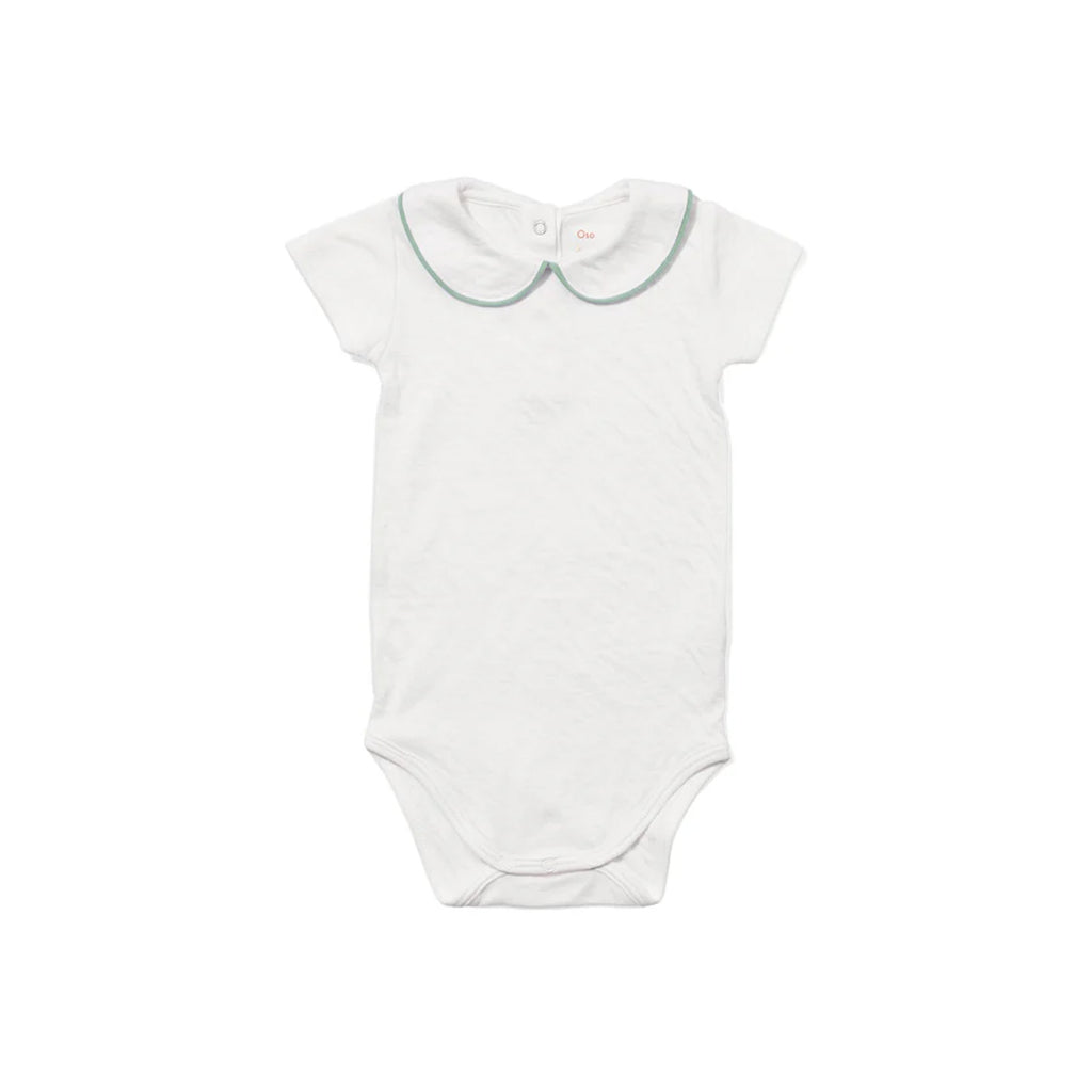 Pan One-Piece in Seafoam Piping