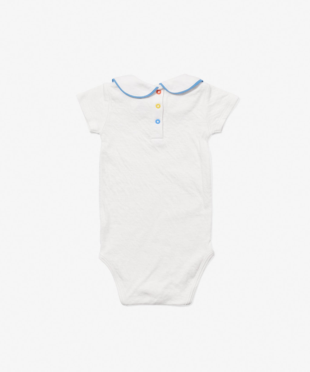 Pan One-Piece in Blue Piping