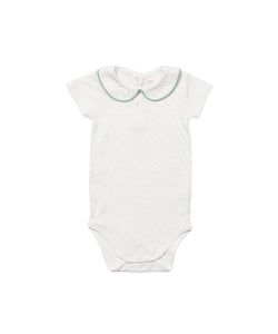 Pan One-Piece in Seafoam Piping