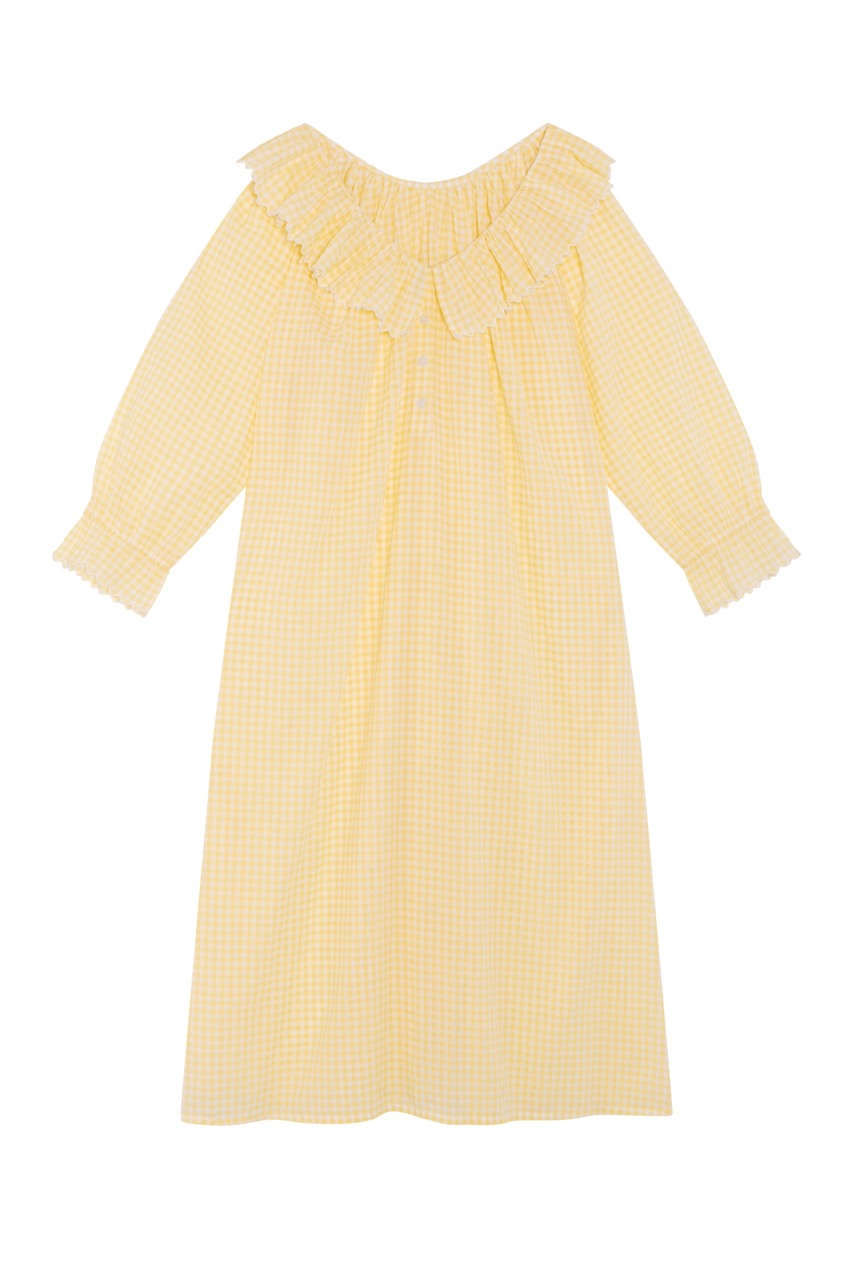 Pandora in Buttercup Yellow Gingham