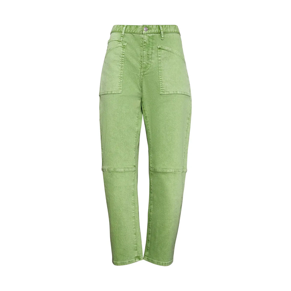 Mallory Jeans in Leaf Green Denim