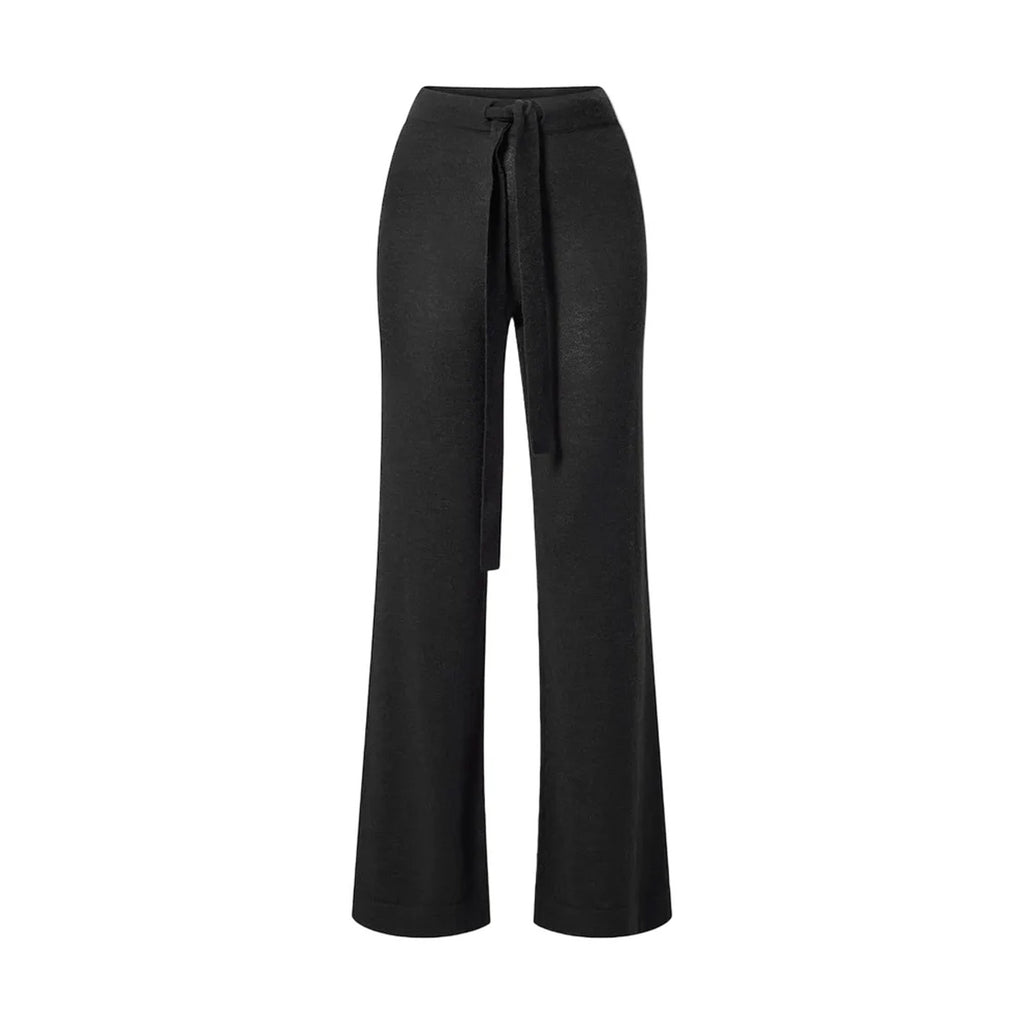 Geilo Belted Pant in Black