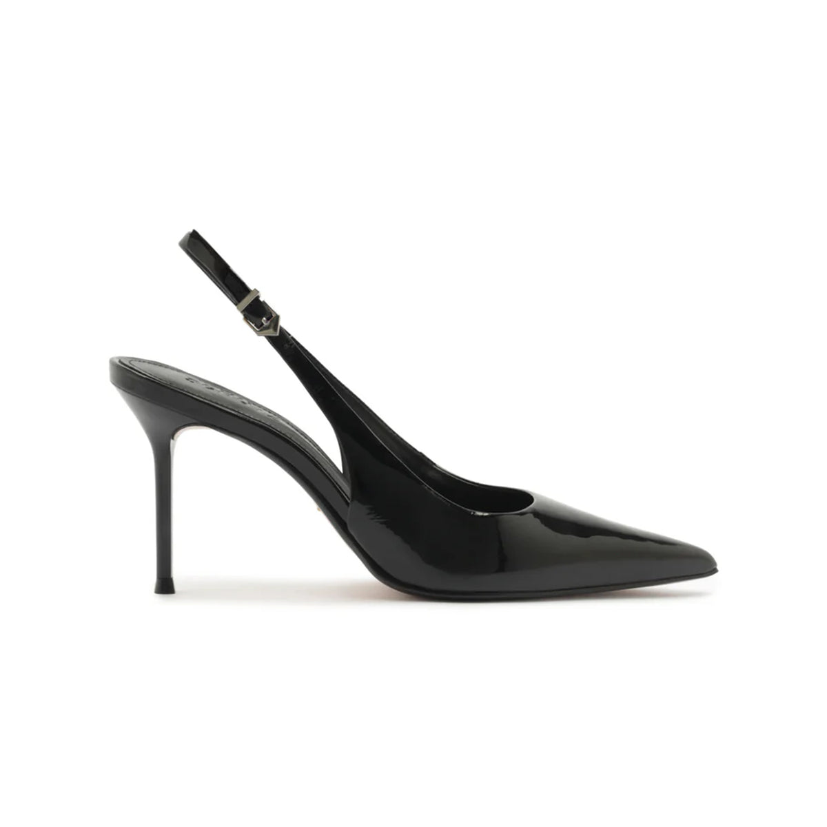 Paola Patent Pump in Black