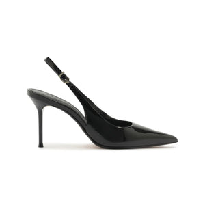 Paola Patent Pump in Black