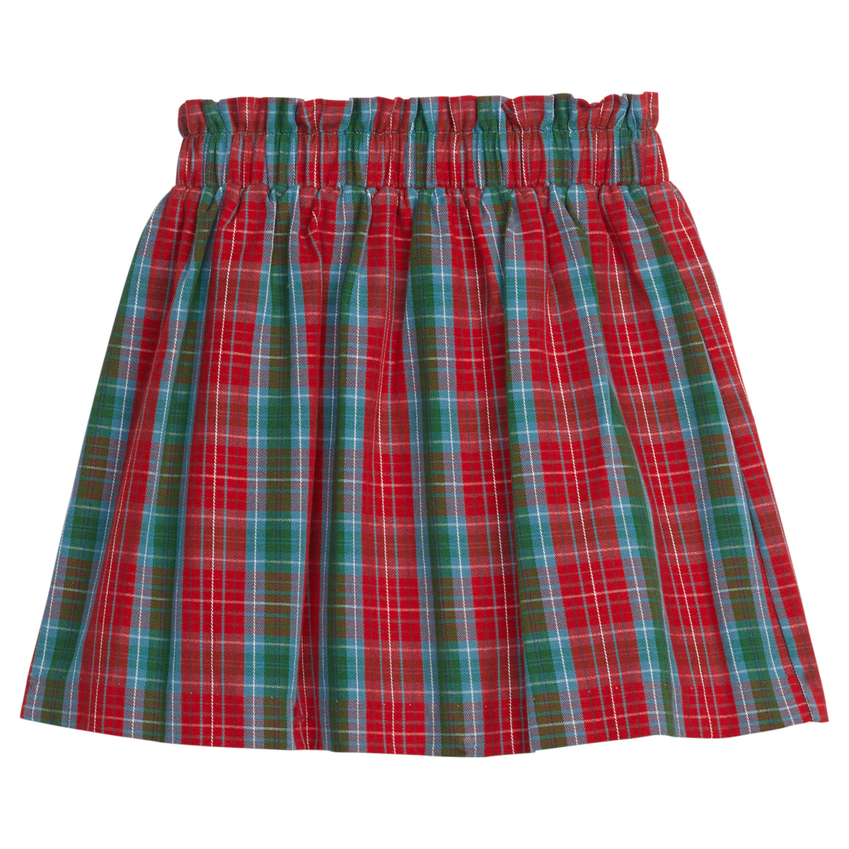 Paperbag Skirt in Highlands Tartan Over The Moon