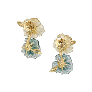Paraiba Petunia Drop Earrings