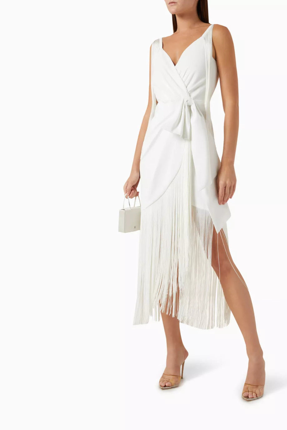 Parchita Dress in White