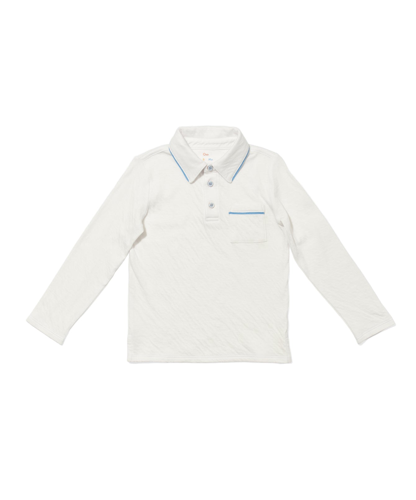 Parker Polo in Blue Piping