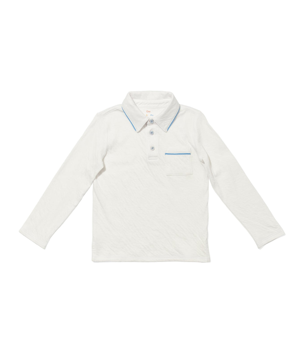 Parker Polo in Blue Piping