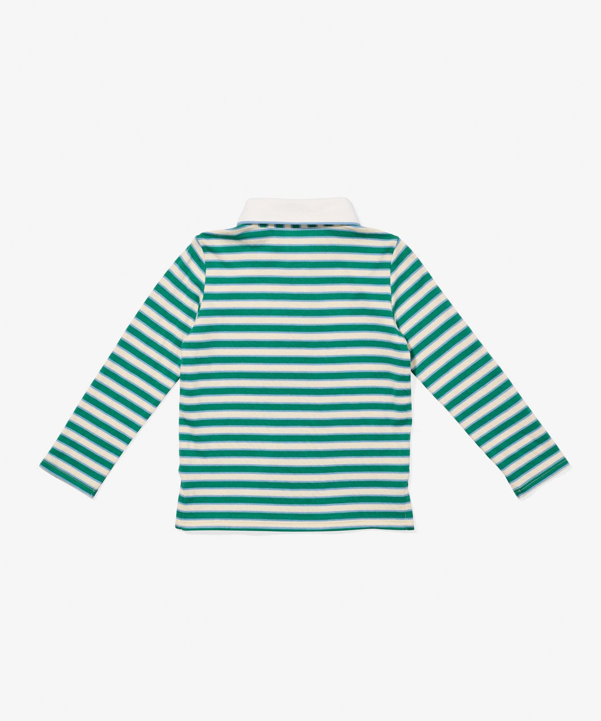 Parker Polo in Foliage Rugby Stripe