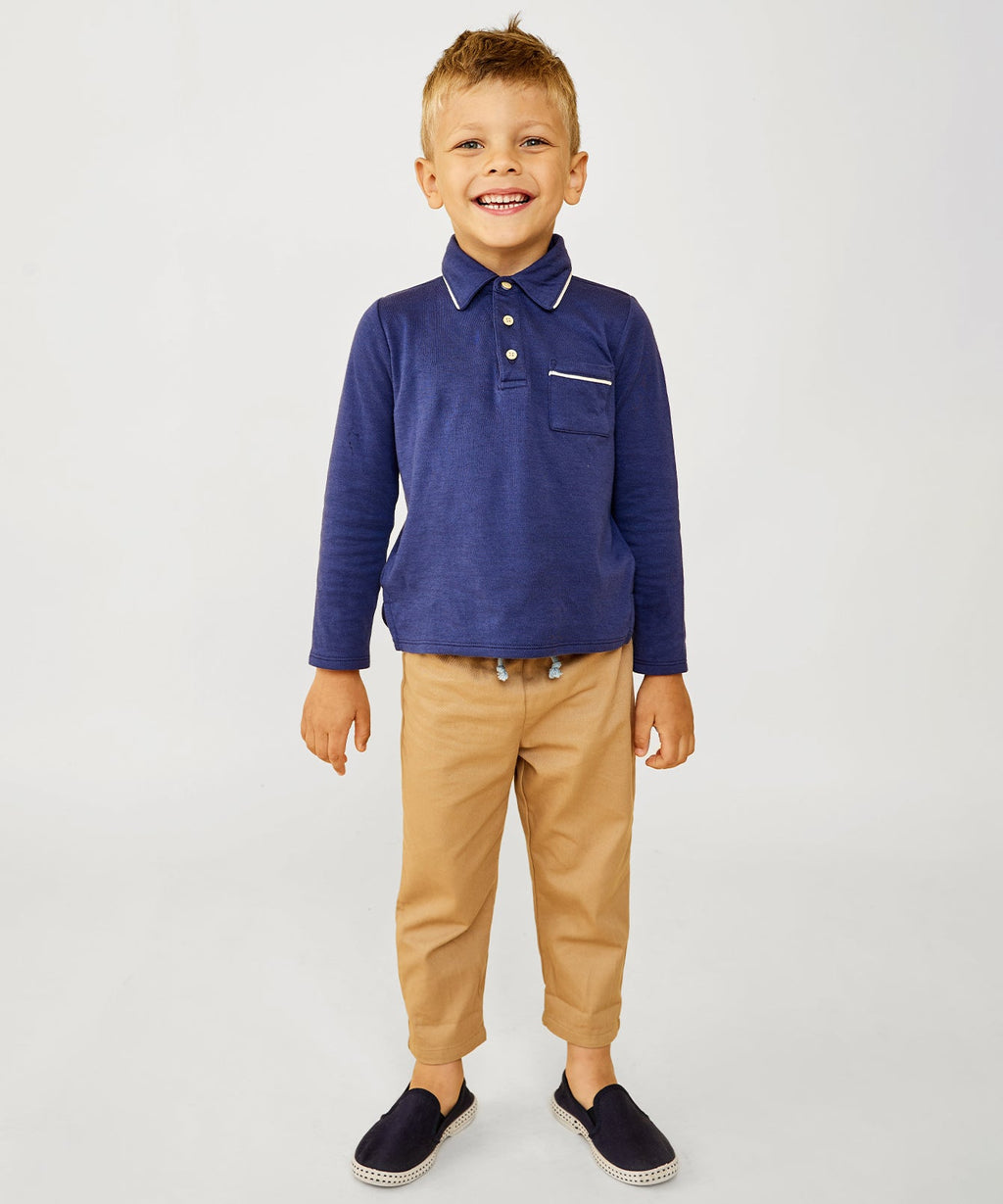 Parker Polo in Navy