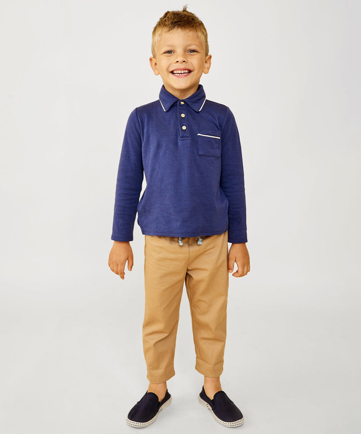 Parker Polo in Navy