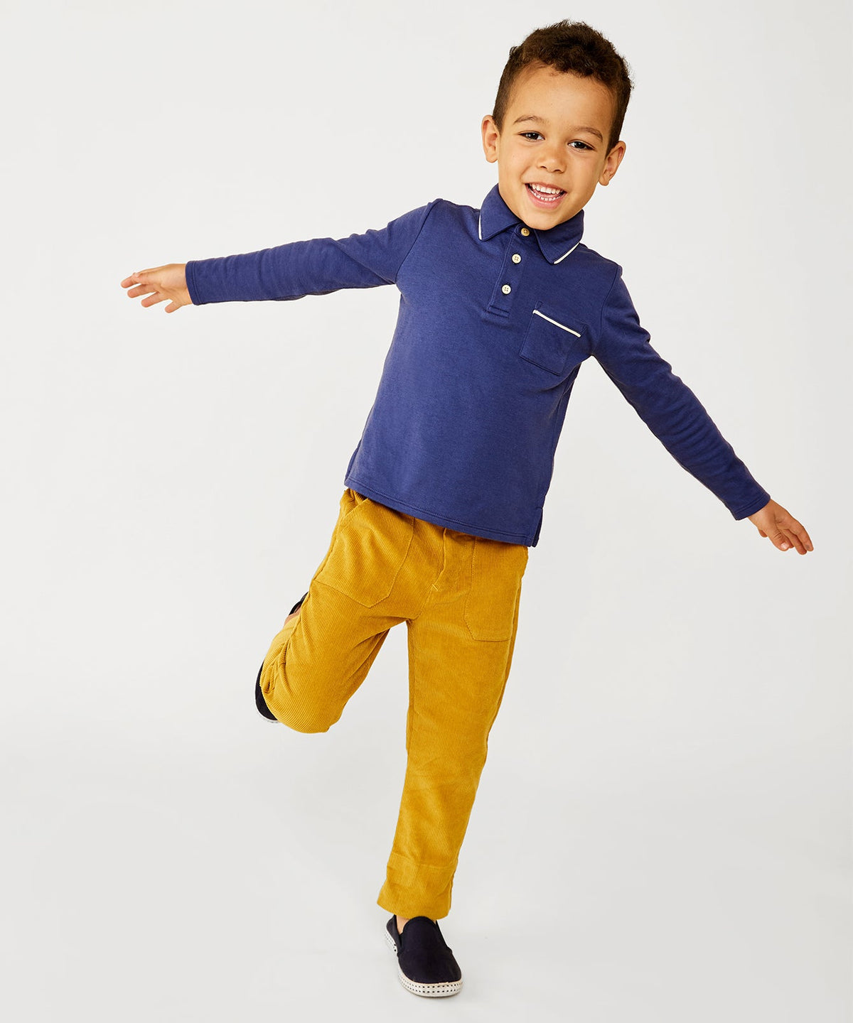 Parker Polo in Navy