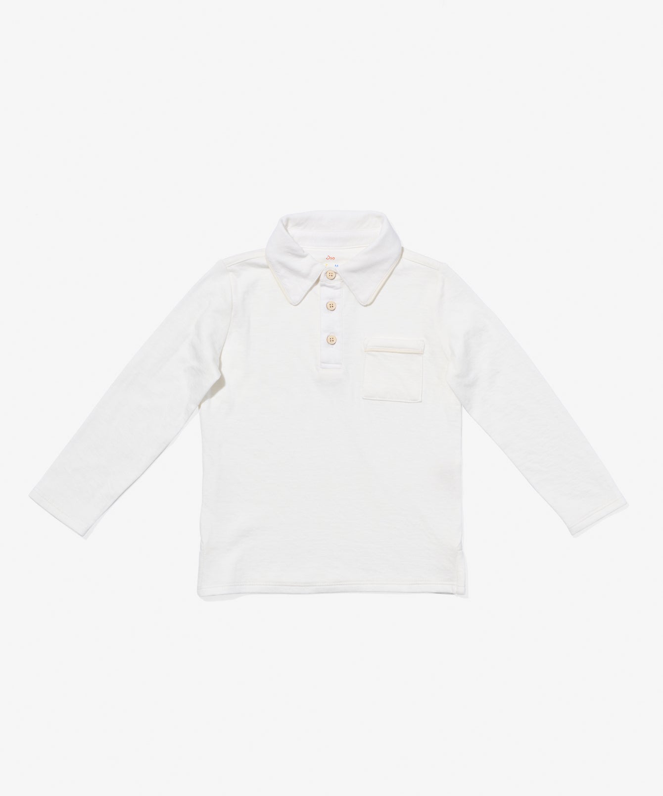 Parker Polo in Vanilla Piping