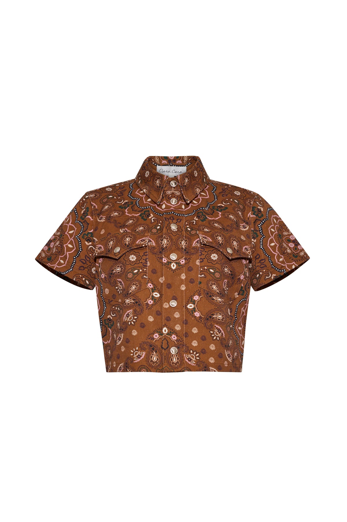 Paro Top in Bandana Camel