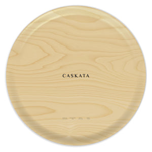 Party Fish Large Round Birchwood Tray