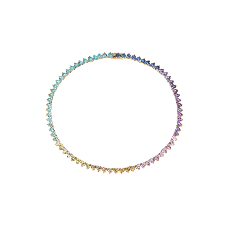 Pasque Eternity Heart Necklace