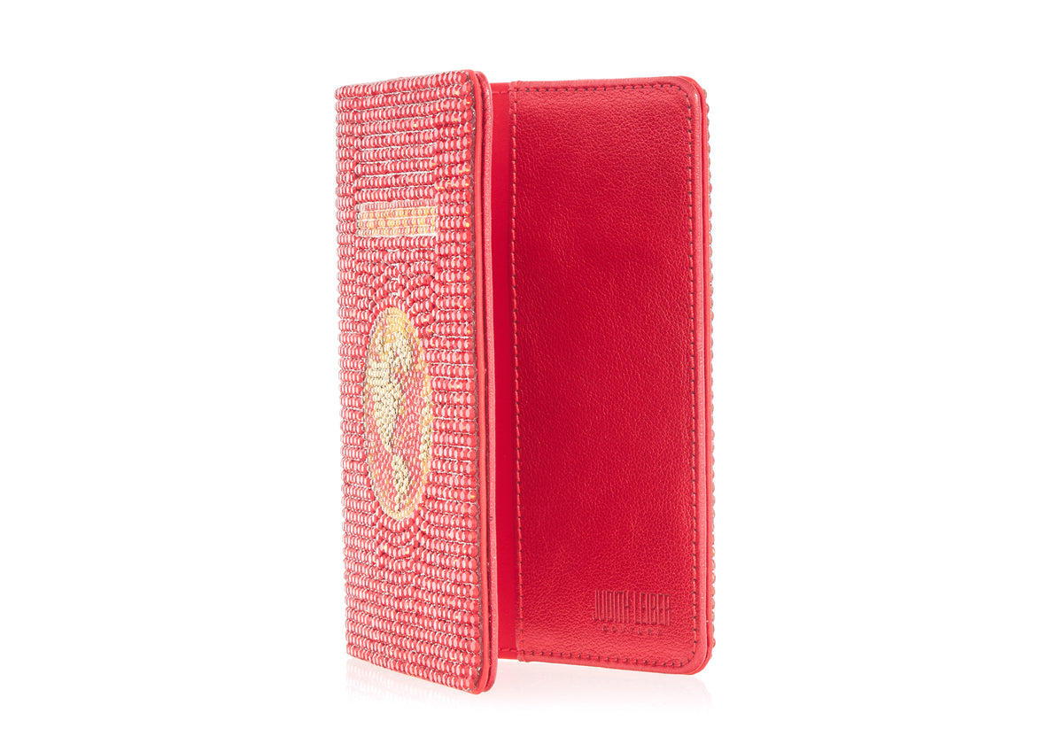 Passport Holder in Red