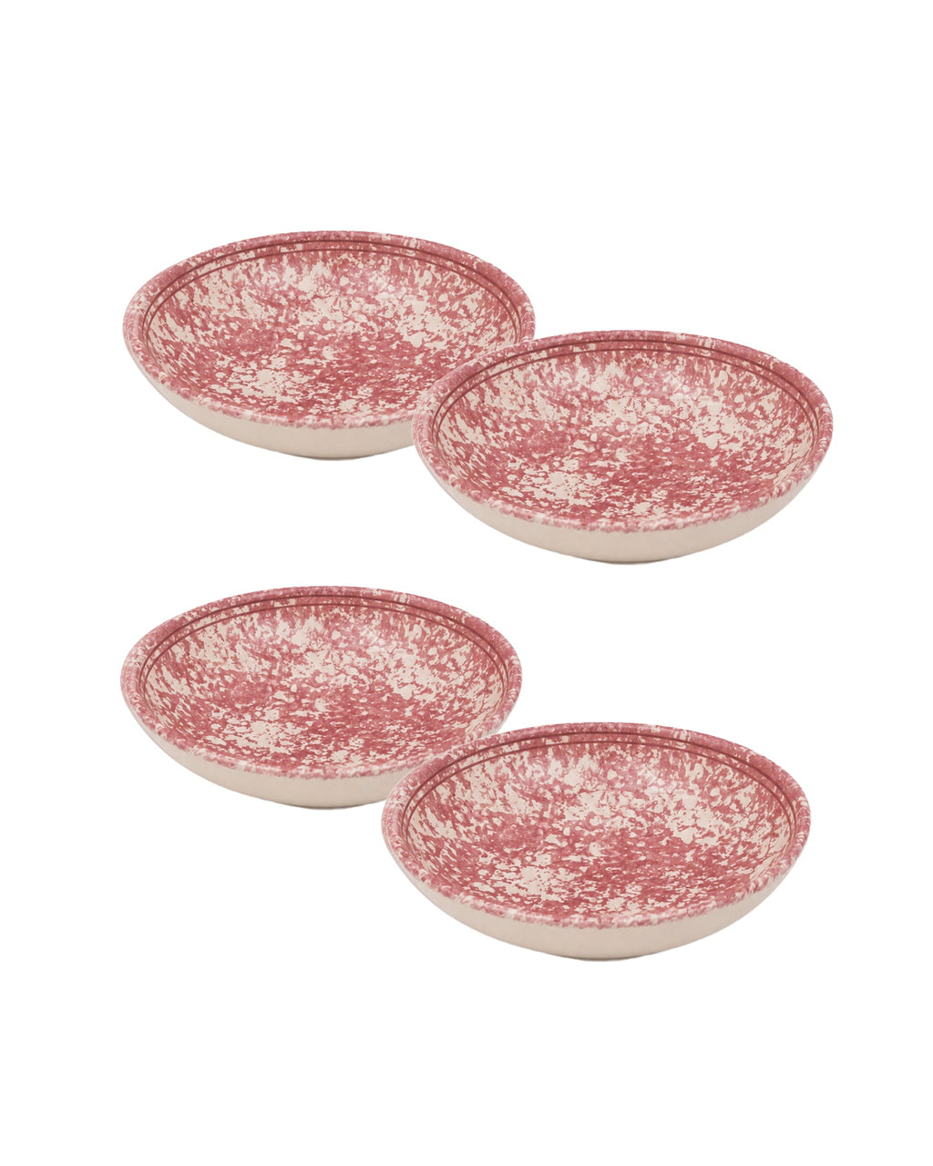 Spongeware Pasta Bowl, Set of 4