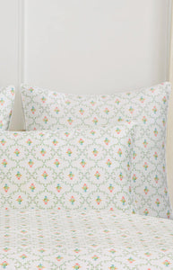 Pastel Trellis Euro Sham
