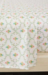 Pastel Trellis Top Sheet