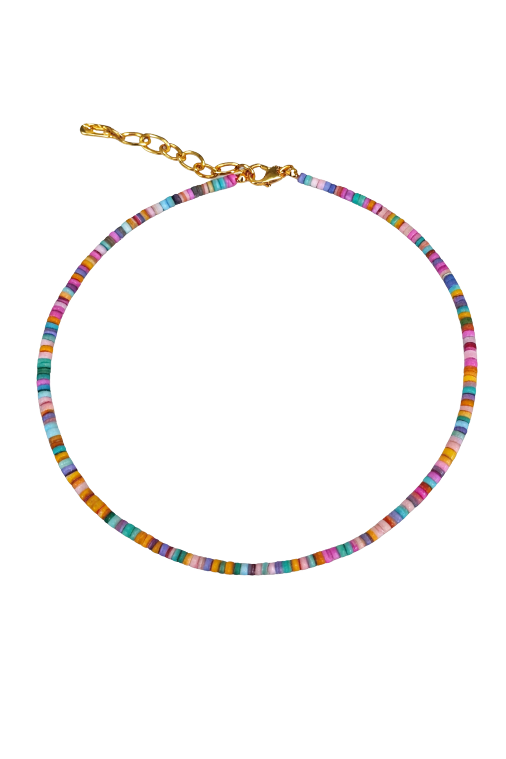 Pastel Mini Beaded Necklace