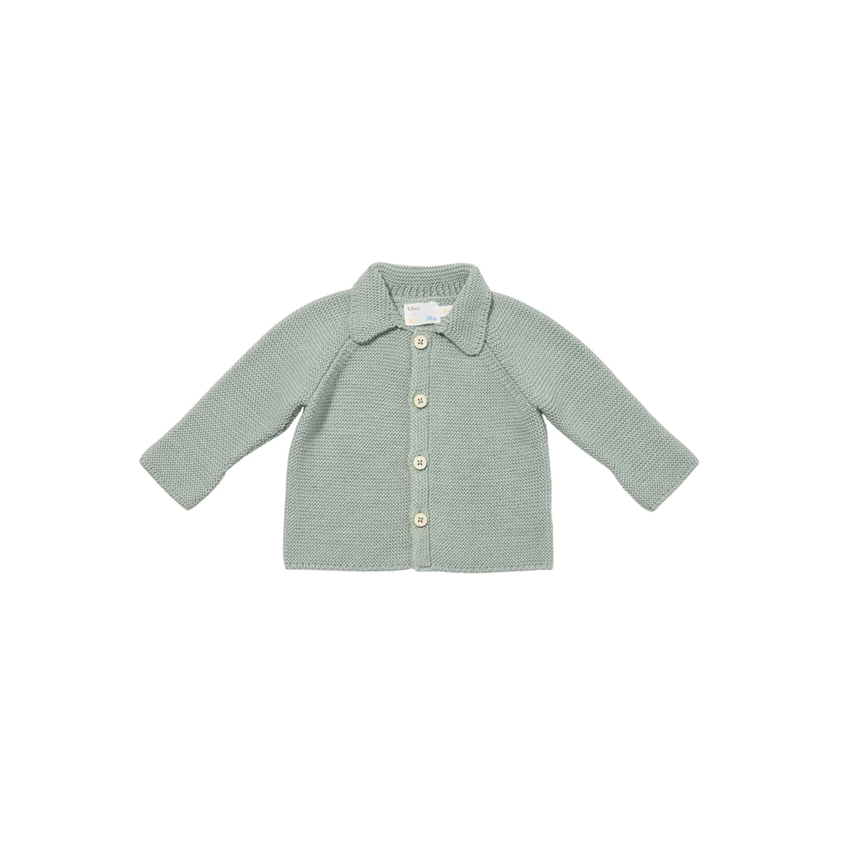 Pat Baby Jacket in Seafoam