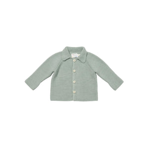 Pat Baby Jacket in Seafoam