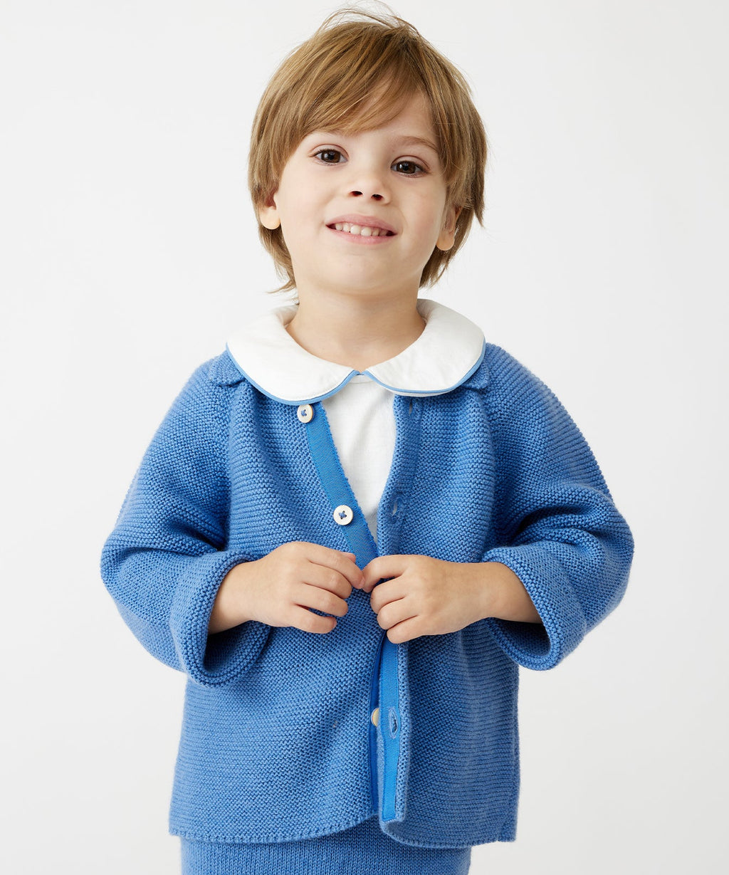 Pat Baby Jacket in Blue