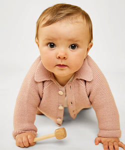 Pat Baby Jacket in Pink