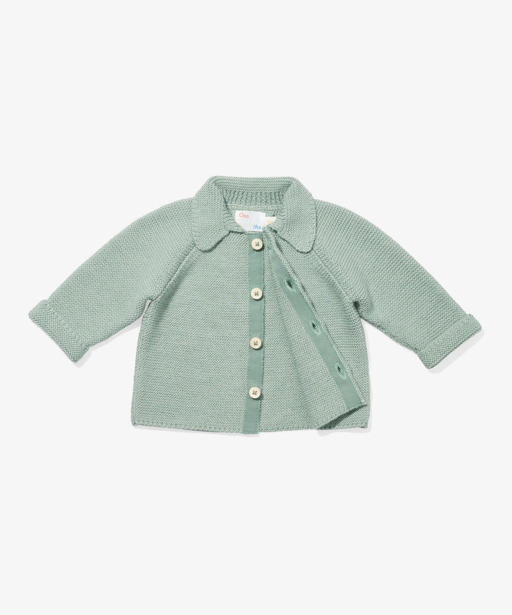 Pat Baby Jacket in Seafoam