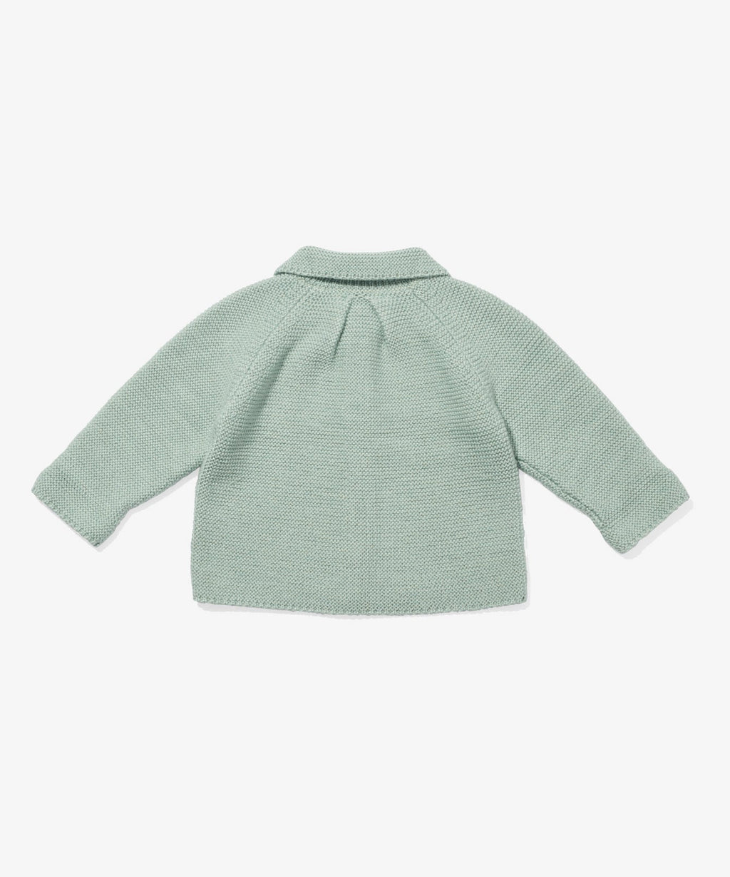 Pat Baby Jacket in Seafoam