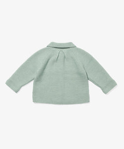 Pat Baby Jacket in Seafoam