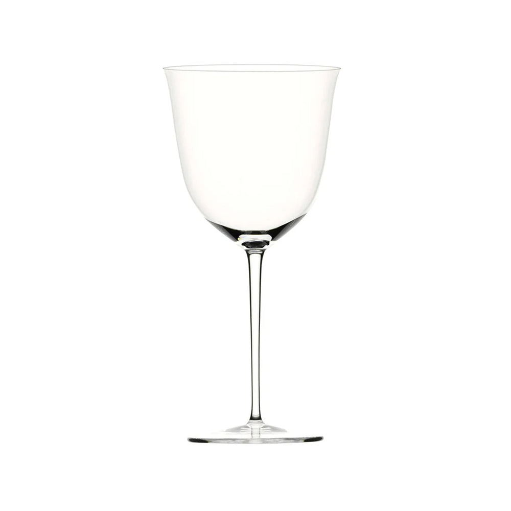 Front view of Patrician Goblet VD showcasing slender stem and bell-shaped bowl on white background