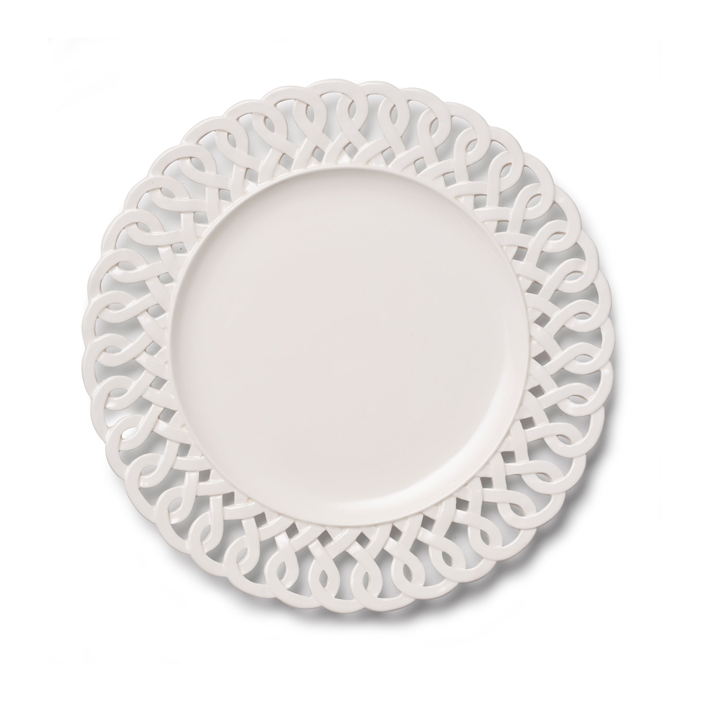 Paulette Dinner Plate White