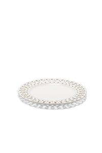 Paulette Dinner Plate White