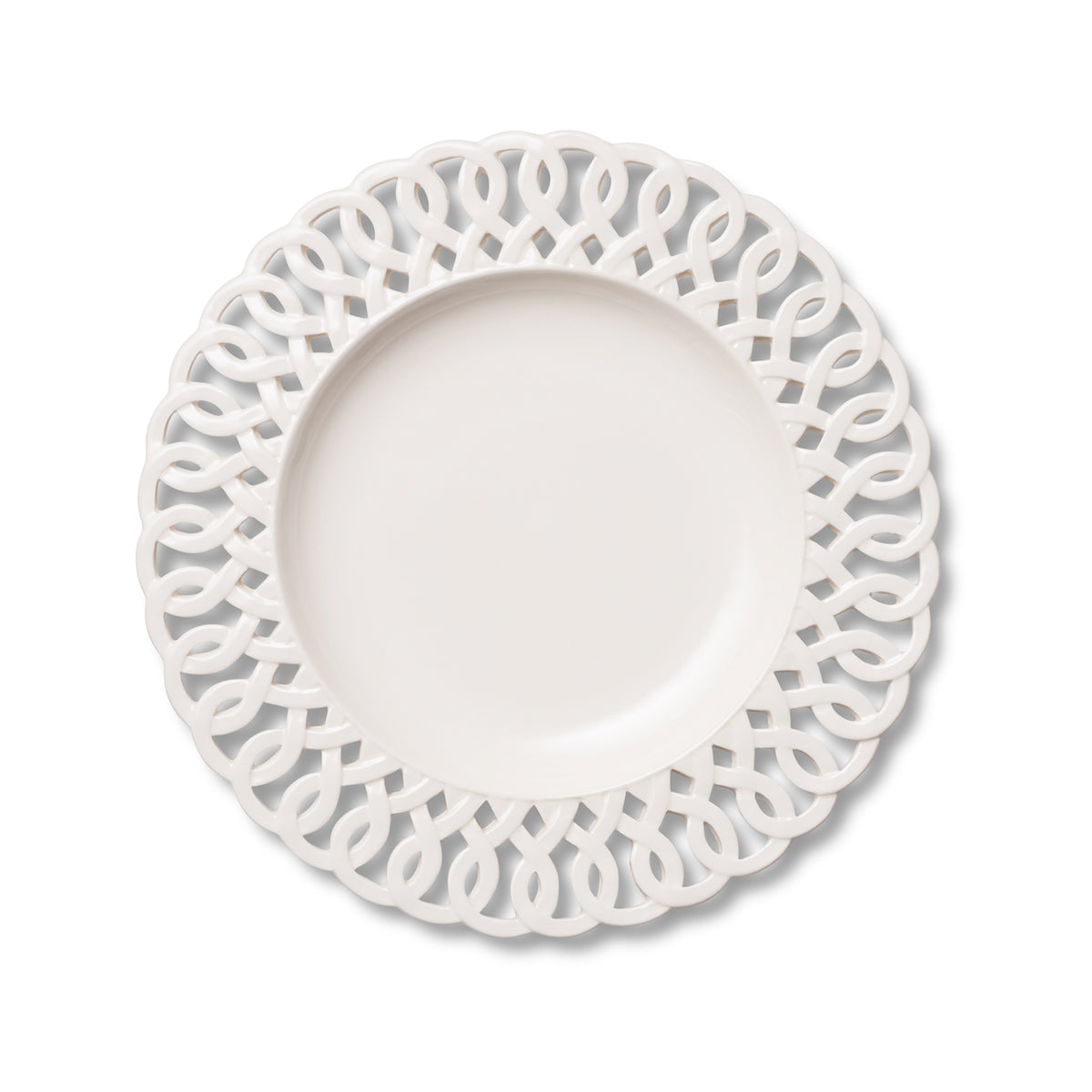Paulette Salad Plate in White