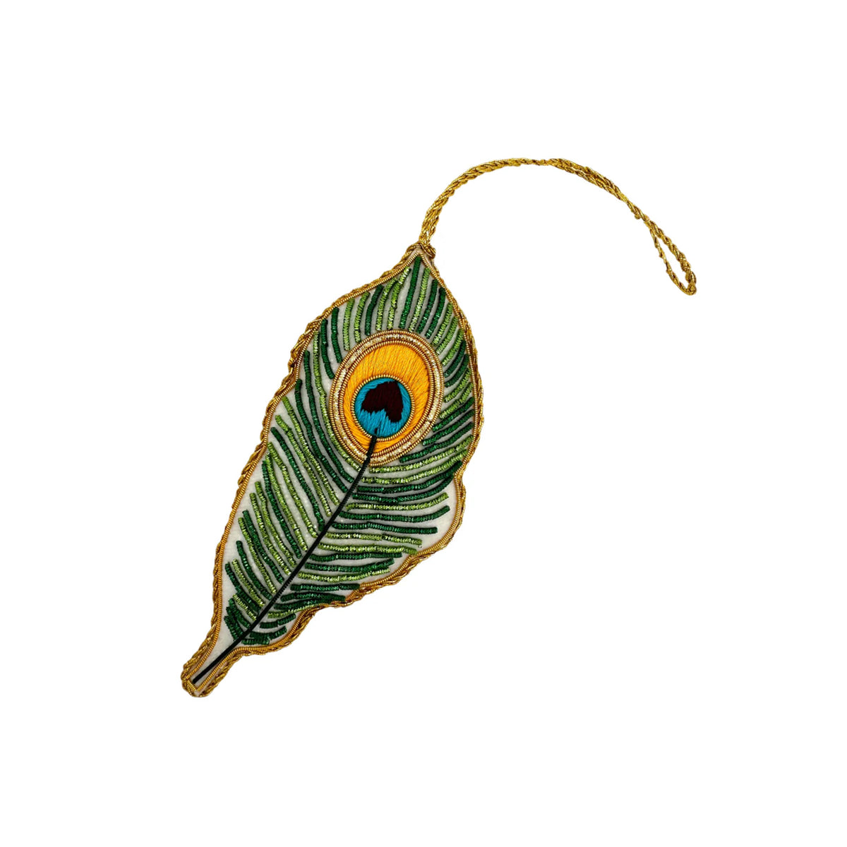 Peacock Feather Ornament