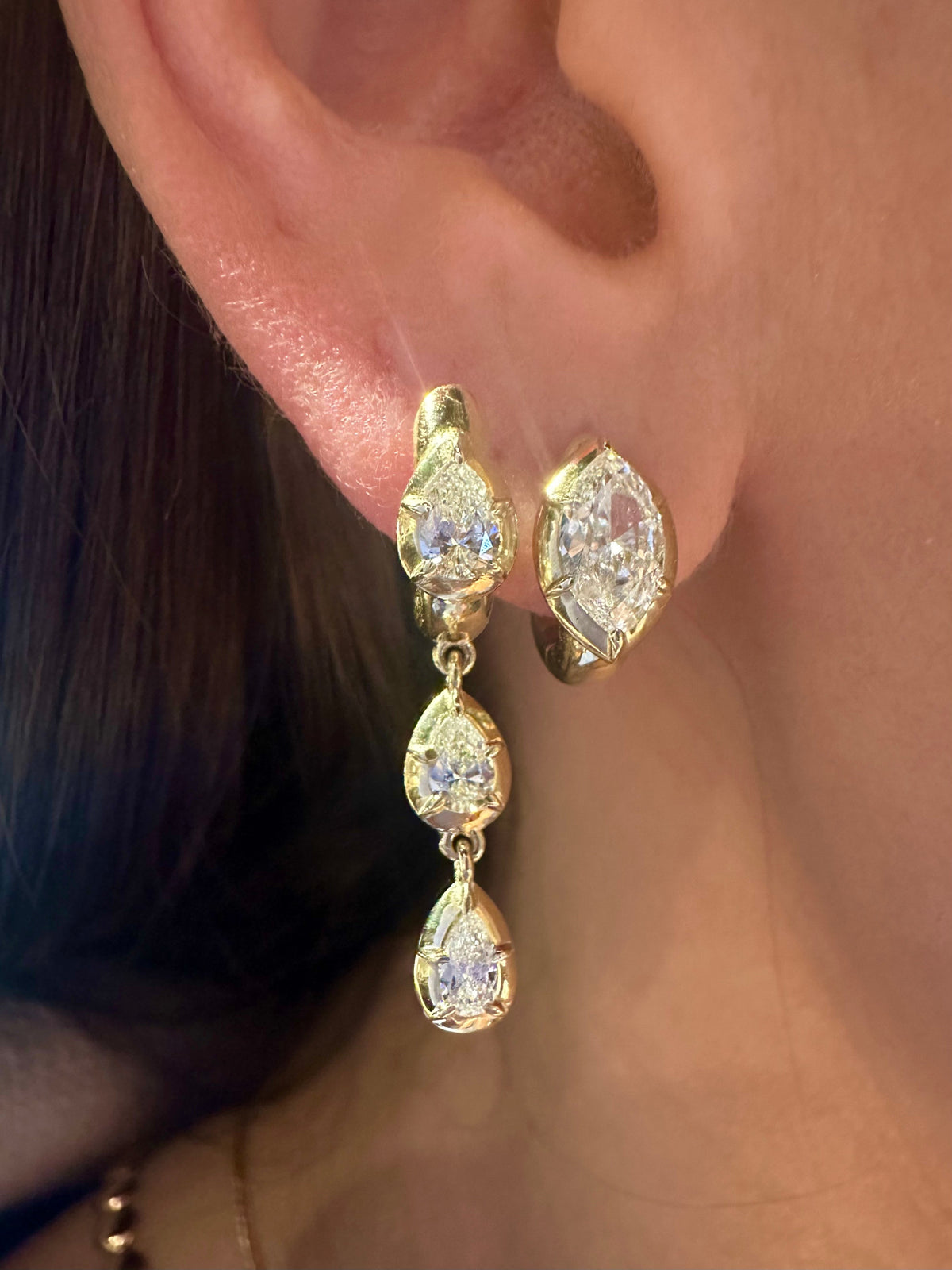 14k rose gold, 14k yellow gold, 14k white gold