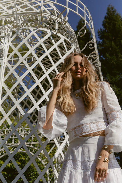 ASHA by Ashley McCormick Pearl Hollis Top | Over The Moon