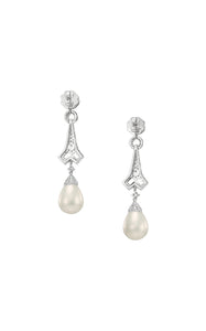 Pearl Lattice Earrings