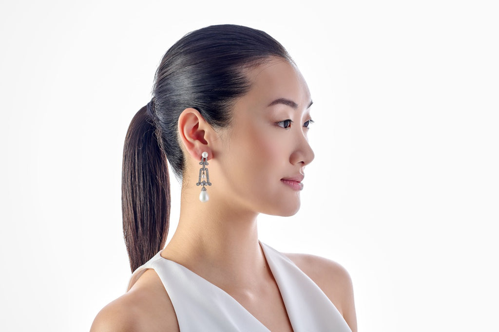 Pearl Moderne Earrings