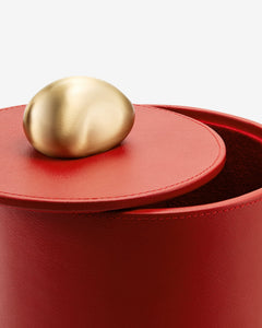 Pebble Trinket Box in Red