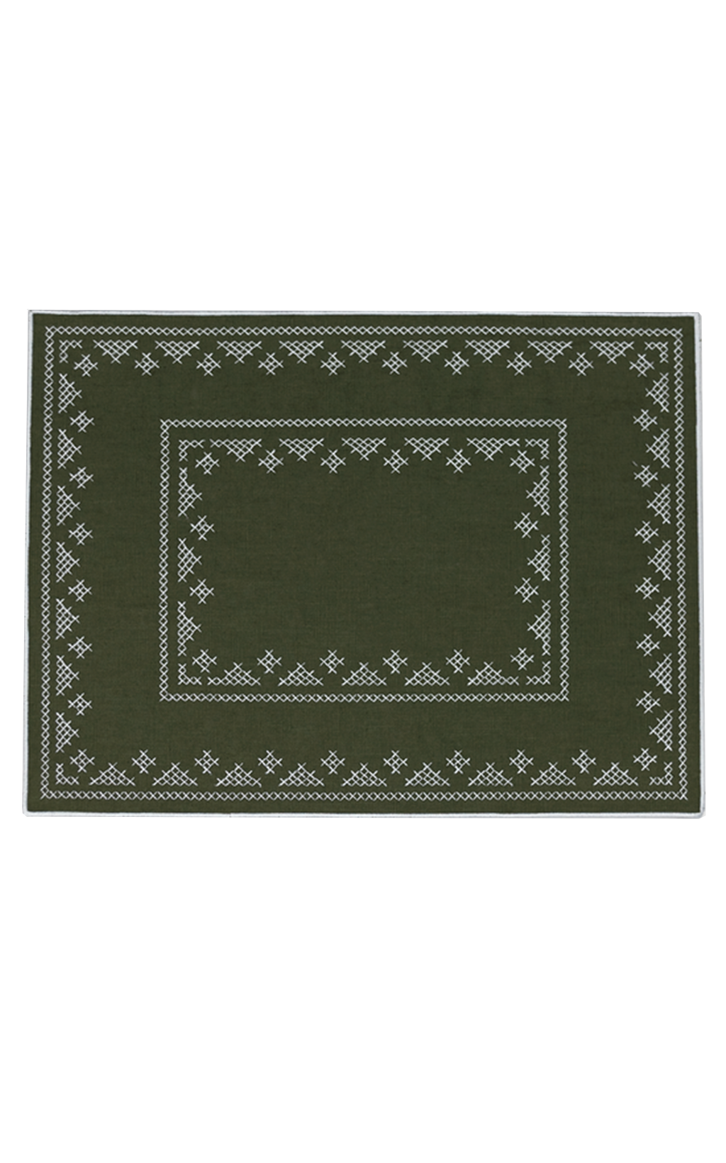 Pedralbes Placemats in Olive, Set of 4