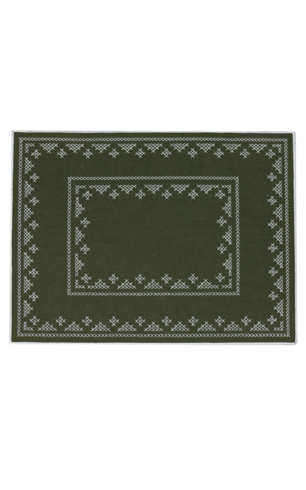 Pedralbes Placemats in Olive, Set of 4