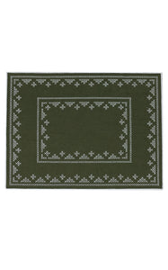 Pedralbes Placemats in Olive, Set of 4