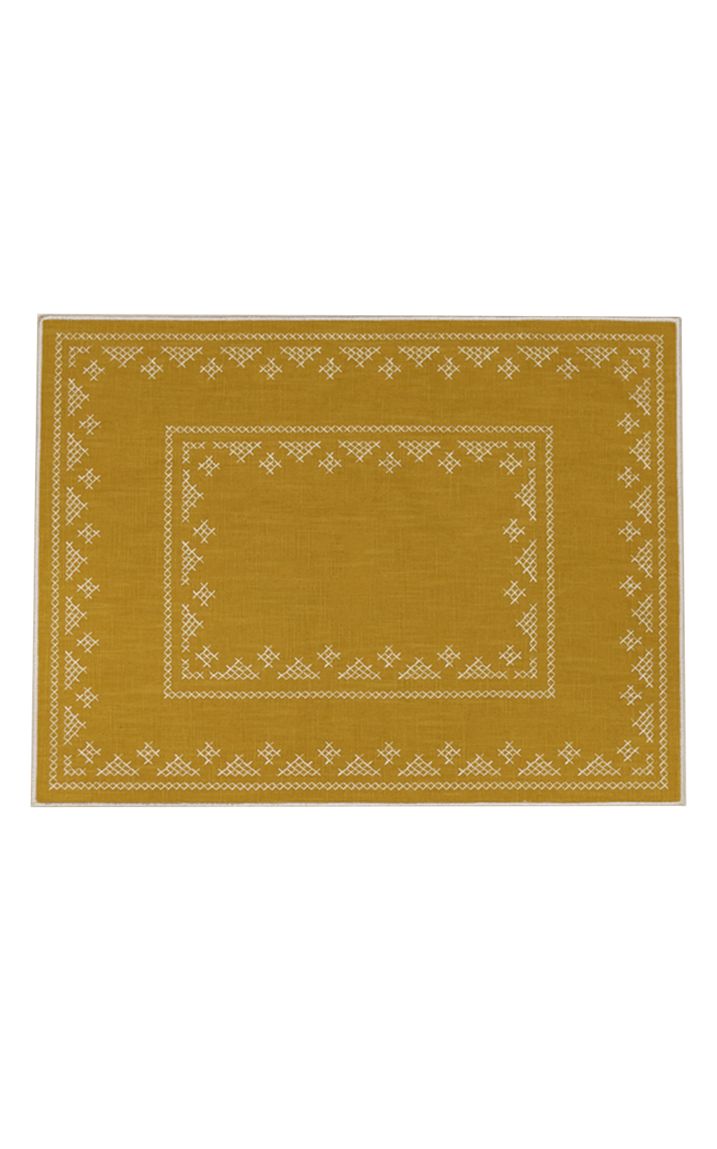 Pedralbes Placemats in Marigold, Set of 4