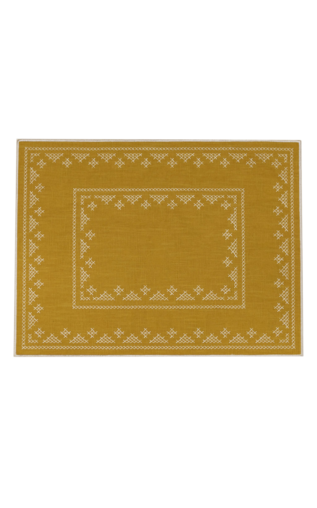 Pedralbes Placemats in Marigold, Set of 4