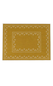 Pedralbes Placemats in Marigold, Set of 4