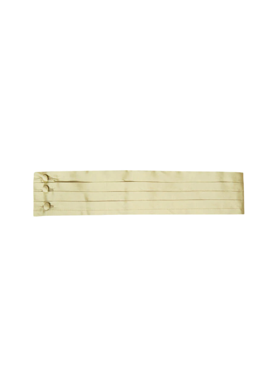 Green Silk Pageboy Cummerbund Belts  from Pepa London